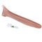 Long nose pinocchio puppet costume latex nose 7" elastic strap Halloween fa JCA+