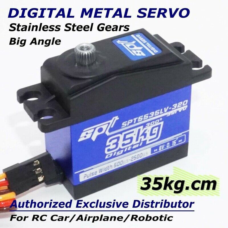 SPT5535LV 35Kg Large Torque Digital Standard Servo Water Proof for 1:8 1:10 Y1W4