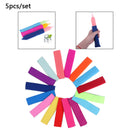 5PCS Reusable Popsicle Bags Holders Freezer Cover Ice Sleeves Antifreezing. ME