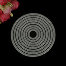8Pcs Lace Edge Circle Framed Cutting Dies For Scrapbooking Card Craft Decor- OZ