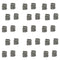 30pcs Chainsaw Trimmer Head Eyelet Sleeve for Stihl FS250 FS350 FS450 FS550