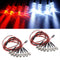 16pcs Upgrade LED Lights Headlights 8 LED For 1/5 1/8 1/10 1/12 1/16 RC Car