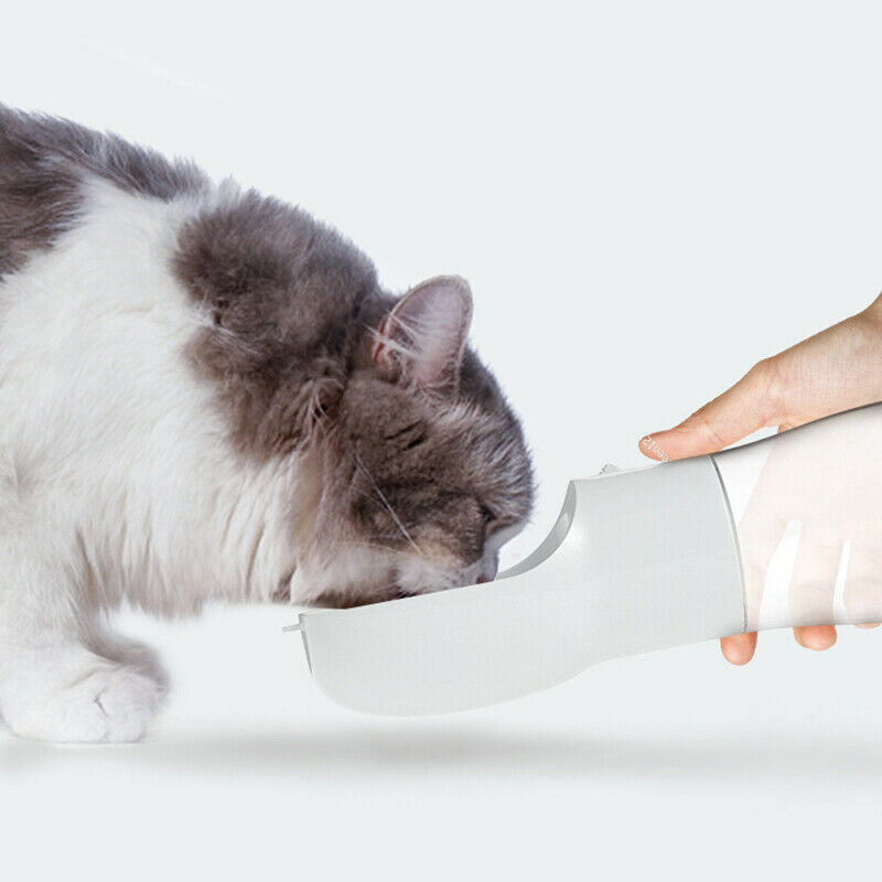 Portable Pet Dog Cat Bowl Water Bottle Dogs Travel Puppy Cat Food Drinking