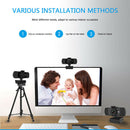 C6 4MP 2K HD Web Camera Video Online Conference Pickup Microphone USB Webcam