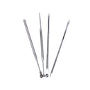4x Blackhead Pimple Comedone Acne Extractor Remover Tool+Ear Wax Stick Kit SeME