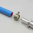 100pcs 1/4" 6mm Spring clip Fuel Oil Line Silicone Vacuum Hose Clamp New jkl