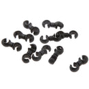 10Pcs Plastic Bike Cable Rotating S-Hook, Bicycle 4 & 5mm Housing Connector +