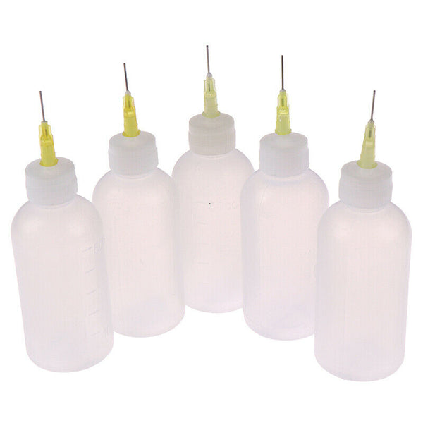 50ml Needle Dispenser Dispensering Bottle Rosin Solder Liquid Glue Bottle DD Gw