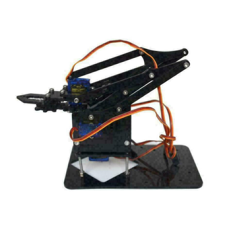 DIY Robot Arm Claw Mechanical Grab Manual DIY Assembly Arm Manipulato S0V7 Z5X6