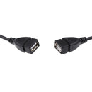 30cm USB A Male to 2Port USB Female Y-Splitter Extension Adapter Cable