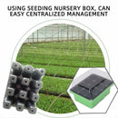 12 Cells Seed Starter Nursery Pot Seedling Trays Flower Grow Seedling Box