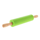 Nonstick Craft Rolling Pin Fondant Sugarcraft Dumpling Wrappers Baking Green
