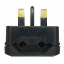 European Euro EU 2Pin to 3Pin Plug Adapter Power Socket Converter Travel R9A8