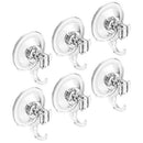Suction Cups with Hooks- Heavy Duty Suction Cup Hooks- Waterproof Shower Ho