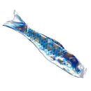 Japanese Windsock Flag Koi Nobori Sailfish Wind Streamer 110cm Golden Blue
