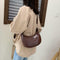 Retro PU Leather Messenger Bag Women Casual Shoulder Handbags Purse (Brown) A#S