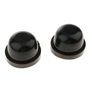 2pcs HID LED Headlight Headlamp Dust Covers Light Caps Protector 75mm