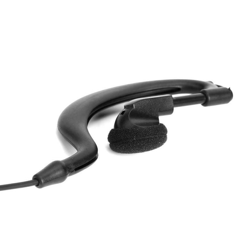 1 Pin G Shape Earpiece Headset with PPT Mic for Yaesu Vertex Radio VX-6R 7R vx-1