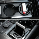2x  Car Water Cup Slot Organizer Coin Card Storage Box ABS Multi-functional Auto