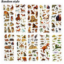 10pcs Cartoon Kids Toys Bubble Dinosaur Stickers School Reward Foam Stickers