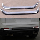 2pcs Rear Tail Fog Light Lamp Eyebrow Strip Trim Fit For Cadillac XT4 2018-2019