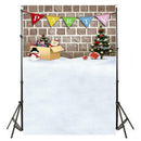 Christmas Background Tablecloth Photography Home Art Decoration Backdrop Gifts