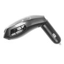 Vehicle FM Transmitter Music Player AUX Plug Radio Adapter Kit w/ USB Charging