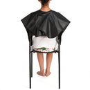 Hairdressing Gown Apron Waterproof Children Adults Hair Cutting Cape
