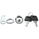 Desk Tool Quarter Turn Keys Cam Lock, 19mm Thread