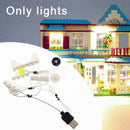 LED Light Up Kit For Stephanie's House Lighting LEGO 41314 For DIY H0C4 A3X7