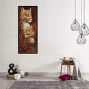 5D DIY Full Drill Diamond Painting Leopard Cross Stitch Embroidery Mosaic