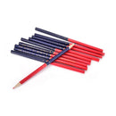 10x HB Double Colors Carpenters Pencils For DIY Builders Joiners Woodworking Mo