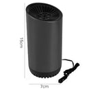 12V Car Windshield Heater Portable Car Heating Cooling Fan Air Purifier A