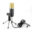 Audio Dynamic USB Podcast Condenser miniphone PC Recording MIC + Stand Trip