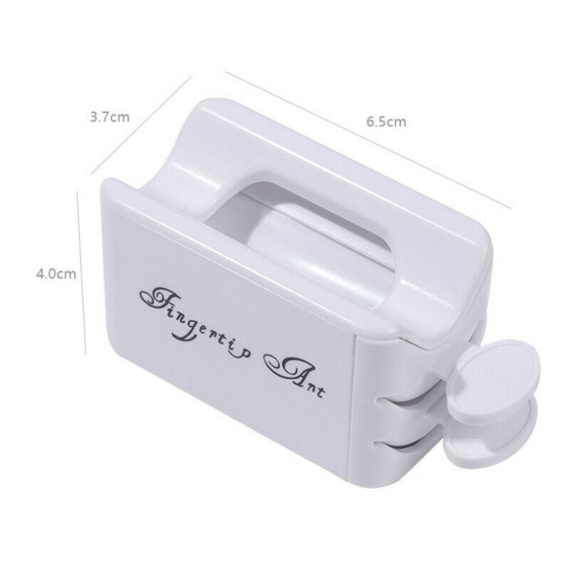 1pc nail  recycling  box dipping  collection tray plastic box Ew