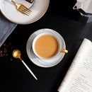 Marble Phnom Penh Ceramic Coffee Cup and Saucer Set Afternoon Tea Cup Lover E1D2