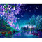 Painting By Numbers Kit DIY Night Scene Hand Painted Canvas Oil Art Picture
