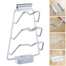 Lid Storage Pot RackÃ‚Â  Shelf Wall Hanging Hanger Space Aluminum Cover Portable