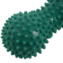 Peanut Shape Spiky Massage Ball PVC Foot Trigger Point Stress Relief Massag C8Z8