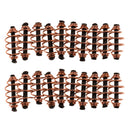 20pcs Carp Spring Inline Fishing Feeder Coarse Bait Fishing Tackle Cage