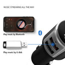 Car Bluetooth Multi-Function Player, Wireless FM Transmitter, Voice Navigat