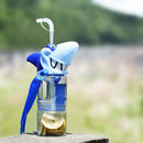 1X(Large Capacity Shark Portable Plastic Funny Drink Juice Water Bottle Car