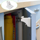 10 Sets Safety Locks Cabinet Door Drawer Cupboard Lock Baby Care with Keys
