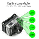 Waterproof XHP50 Zoom LED Headlight Rechargeable 4 Gears Torch Head Lamp  A