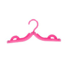 6pcs Clothes Hangers Folding Portable Plastic Travel Clothes Hanger with An U8A2
