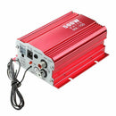 Amplifier Amp + Remote Speaker for 2-channel 500W Car Auto MOTO boat USB MP