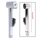 Toilet Handheld Bidet Sprayer ABS Polished Chrome Shower Head Diaper Spray_