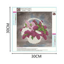 5D Diamond Painting Embroidery DIY Flowers Rhinestones Mosaic Cross Stitch