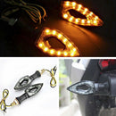 1X Universal Motorcycle LED Turn Signal Lights Indicator Blinker Lamp Am uuJ Tw