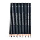 14pcs Sketch Drawing Writing Pencil Set Stationery Art Supply Wooden Pencil A